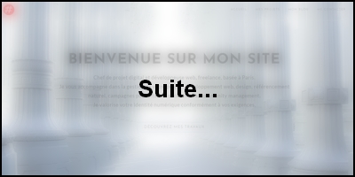 Accès à la page dédiée aux projets effectués